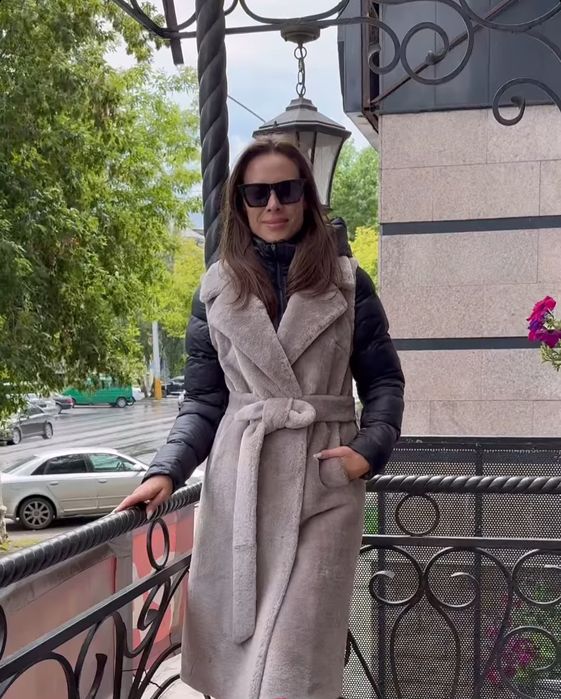 Пальто трансформер зимнее