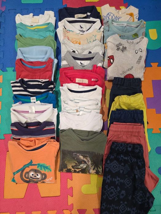 Лот от детски употребени дрехи размер 98/104