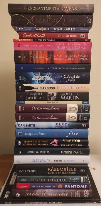 23 Carti - Fantezie, Crime, Actiune, SF, Young Adult, etc.