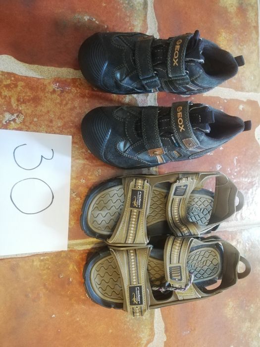 Sandale si pantofi copii marimi diferite