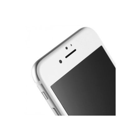 Folie de sticla Apple iPhone 8, margini colorate Alb