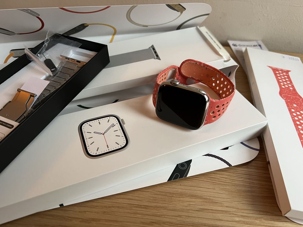 Apple Watch 45mm + каишки
