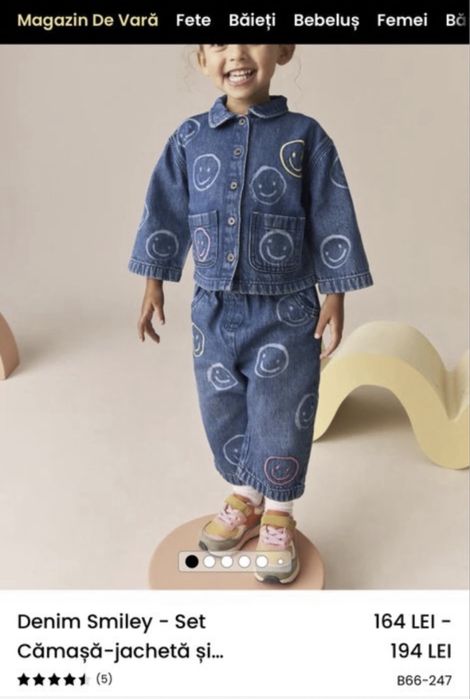 Set fetita Next 12-18 luni