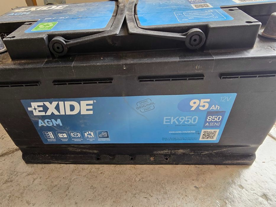 Тягов акумолатор 95Аh Exide AGM