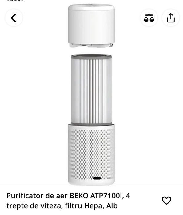 Purificator de aer Beko ATP 7100 l