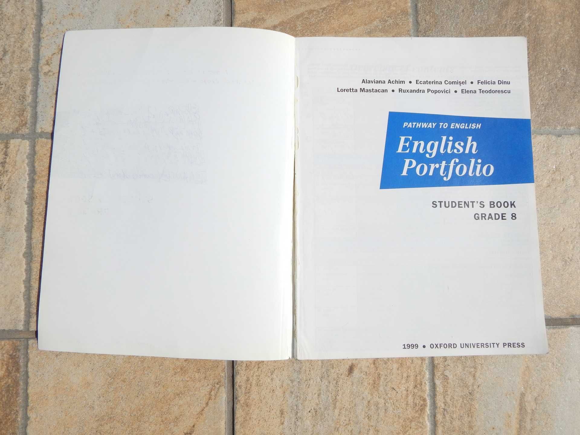 Manual engleza VIII English Portfolio Oxford 1999 British Council