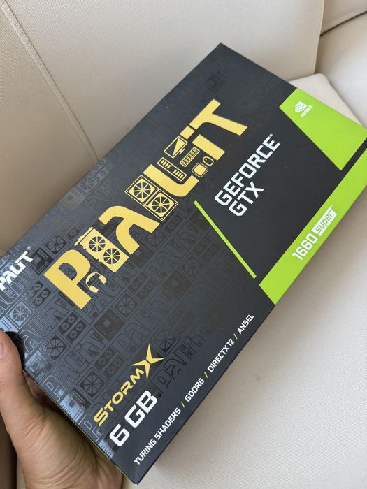 Видео карта Nvidia GTX 1660 SUPER 6GB