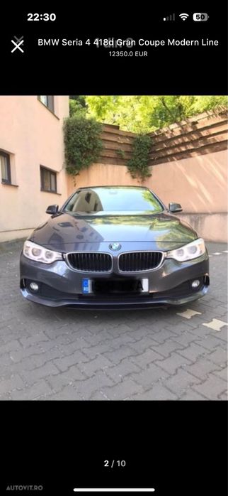Vand BMW seria 4Gran coupe , 2015