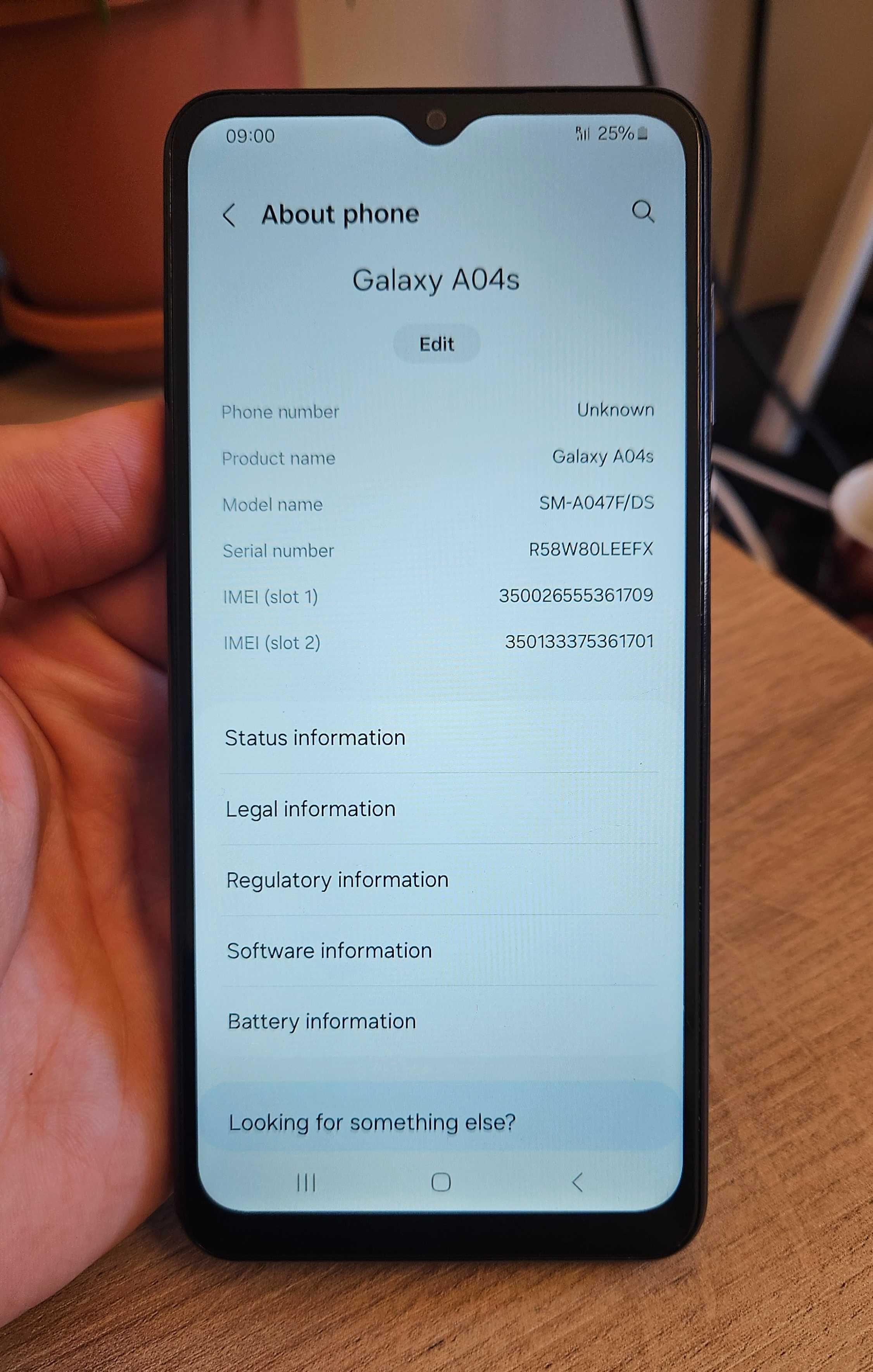 Galaxy A04S smartphone