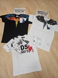 Tricouri Dsquared și Marcelo Burlon