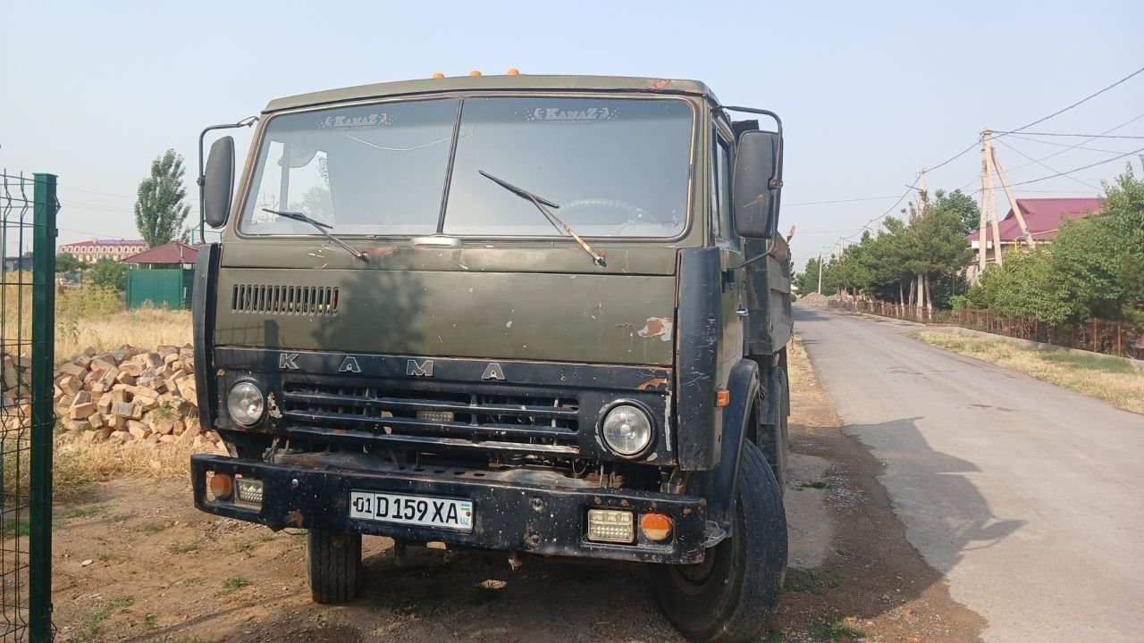 Продам свой КамАЗ самосвал. Kamaz sotiladi alohida rama bilan birga