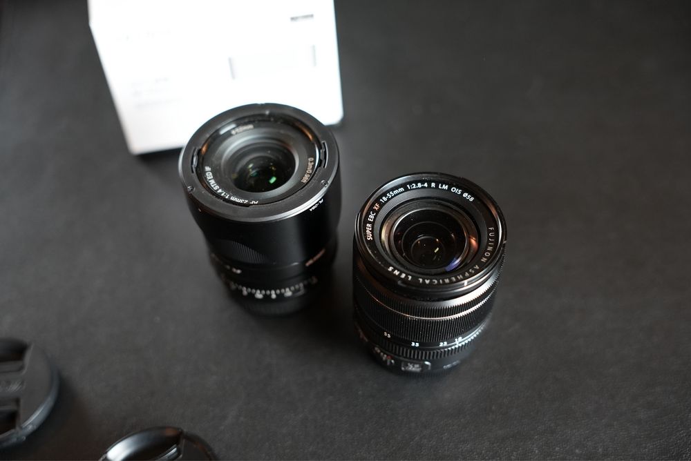 Объективы Fujifilm. Viltrox 23 и XF 18-55