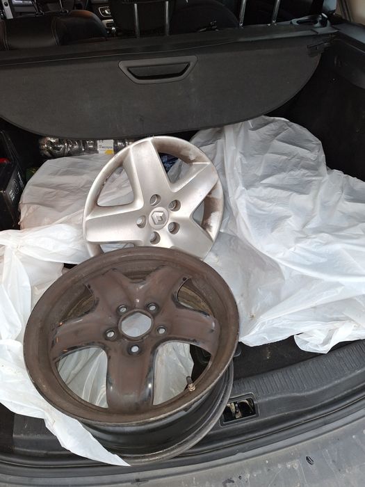 Jante megane 3 R16 cu senzori si capace