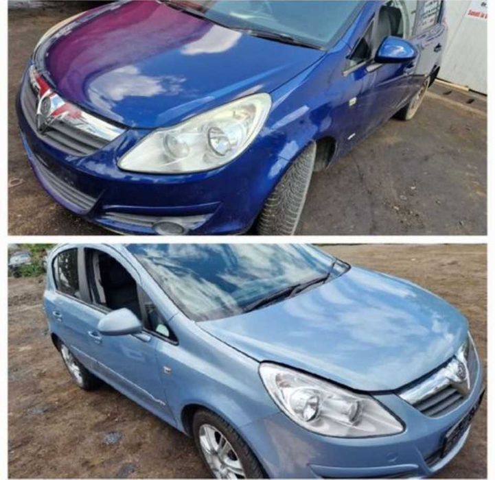 Dezmembrez Opel Corsa D motor cutie usa stop far radiator injector