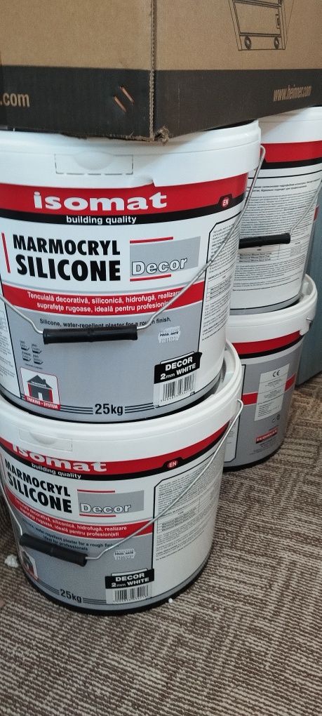 Tencuiala Marmocryl Silicone Silicate Decor 5 găleți