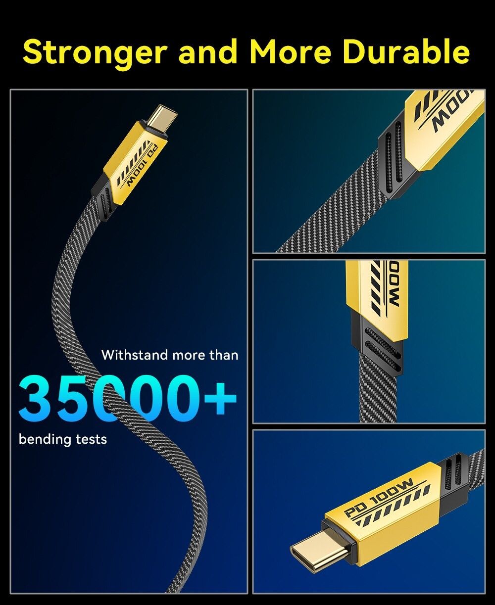 Cablu fast charge/date, dublu, magnetic, USB C - USB C/IOS, PD