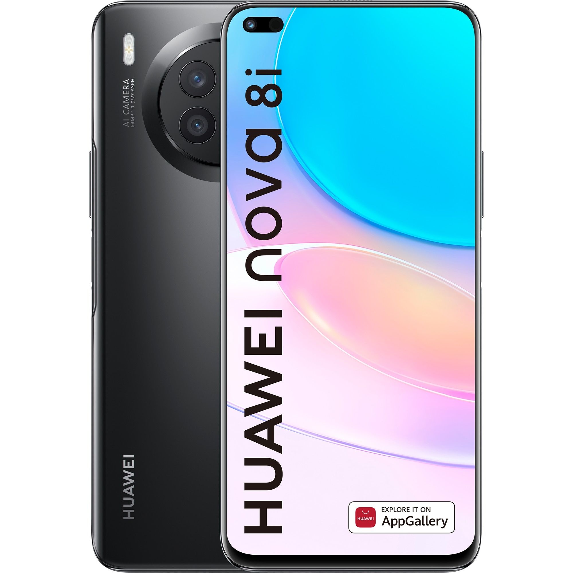 Huawei Nova 8i, Dual SIM, 128GB, 6GB RAM, 4G, Starry Black