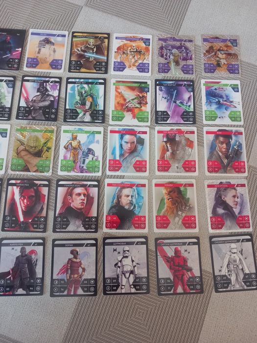 Колекция от карти Star Wars