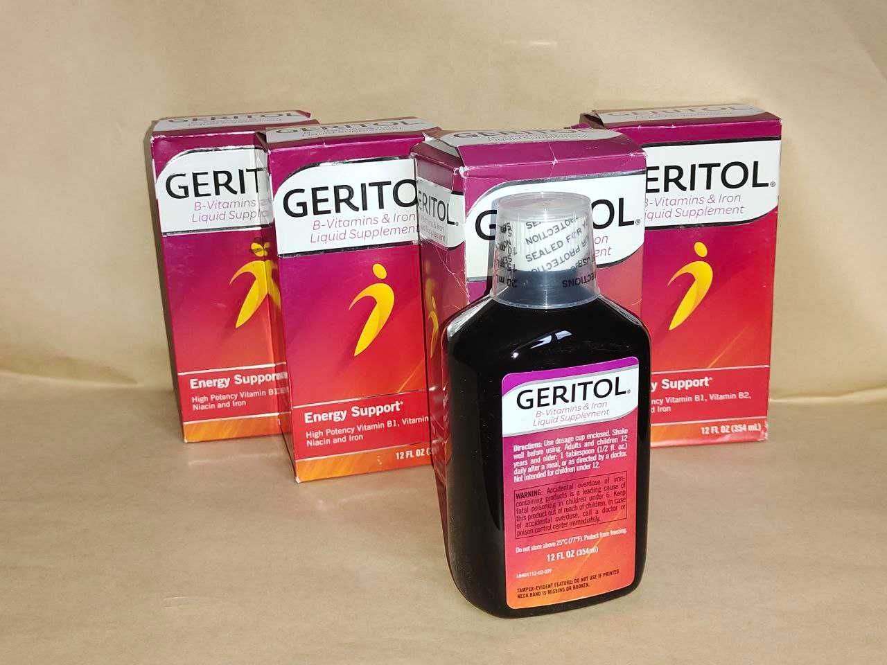 Geritol - Витаминизированное железо