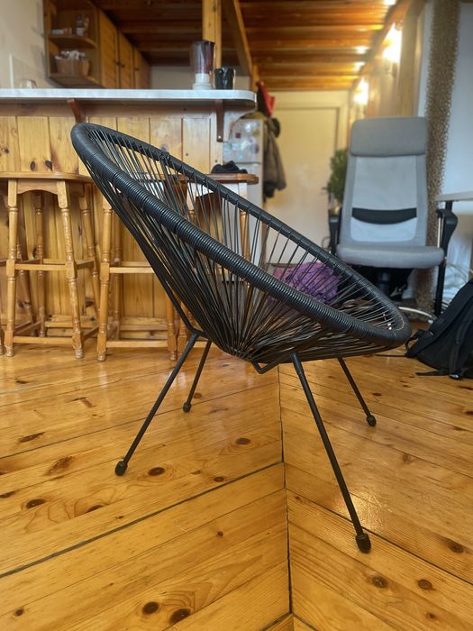 2 стола Акапулко - Черен | JYSK