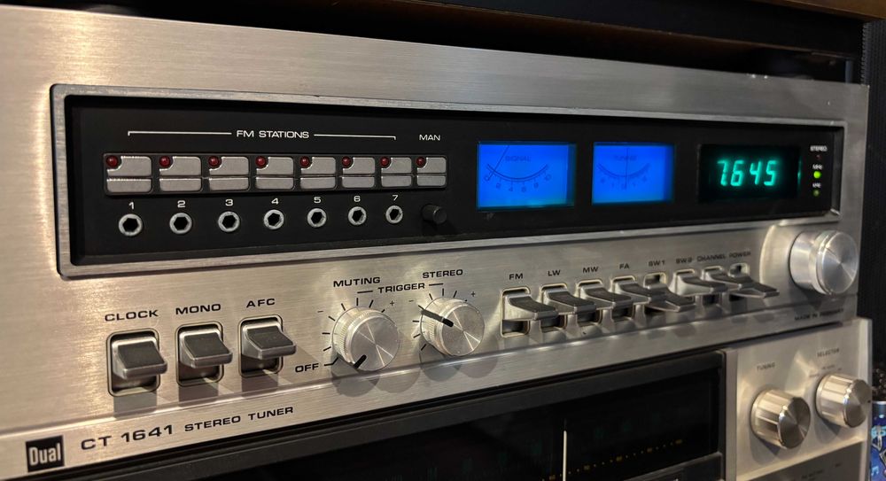 Tuner radio Dual CT 1641, stare perfecta