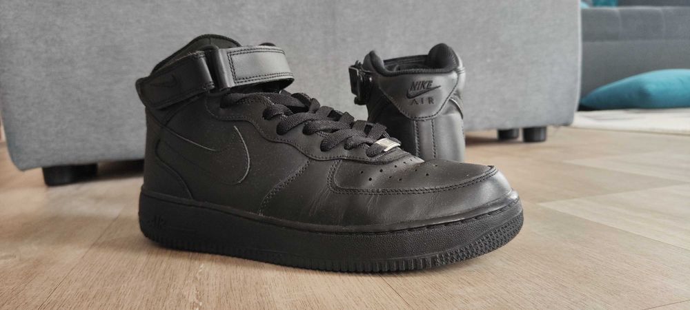 Nike Air Force Mid Black 44