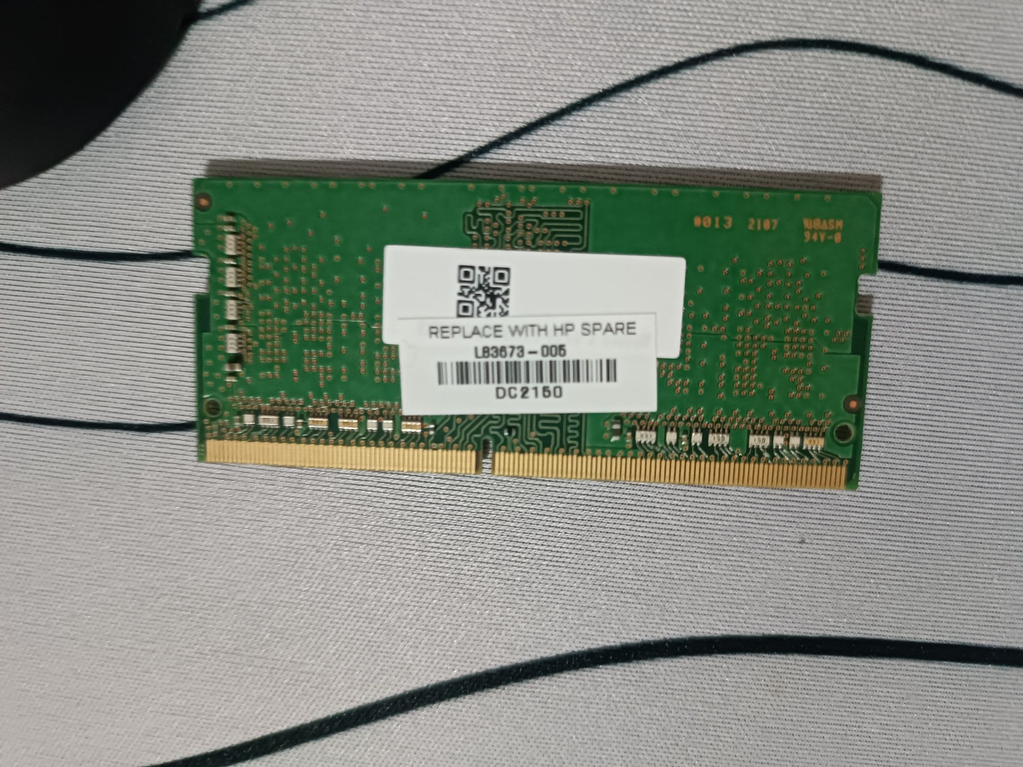 Продам Оперативную память на ноутбук sodimm ddr4 Samsung 4gb 3200mhz