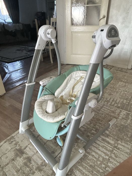 Стульчик для кормления качеля 3в1 Марибель