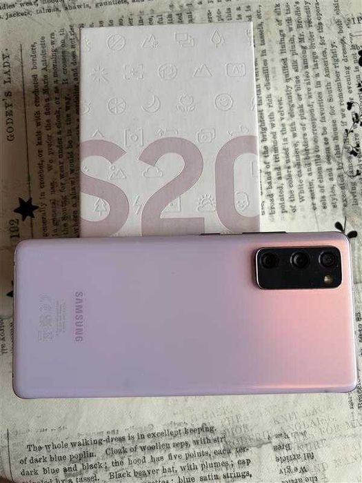 Смартфон Samsung Galaxy S20 FE, 128GB, 6GB RAM, виолетов