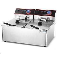 Фритюрница 11+11 литров Фритюрница