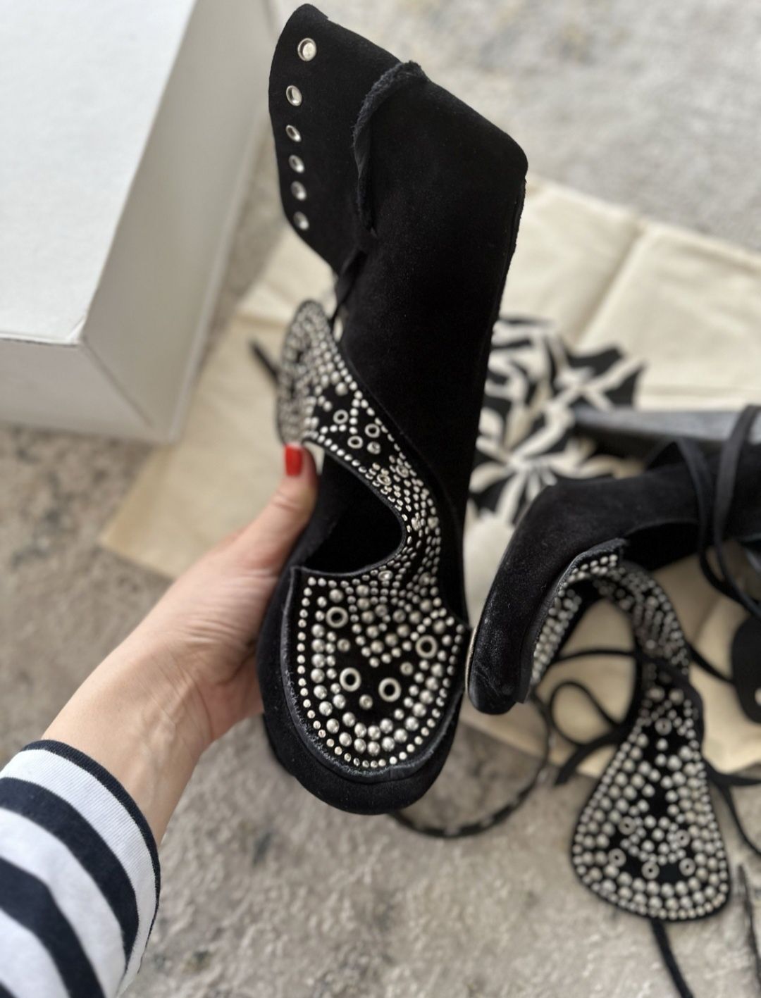 Pantofi Isabel Marant din piele intoarsa, 38