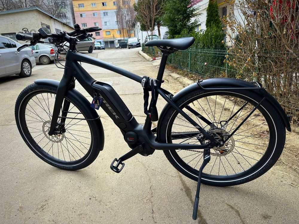 Bicicleta electrica deosebita noua Trek Super Commuter +7 Model RaR