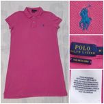 Polo Ralph Lauren Basic Mesh Short Sleeve Cotton Dress Rochie de zi