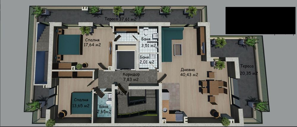 Продава се Мезонет в София, Център - 359 кв.м за 2300 €/кв.м - Снимка #1