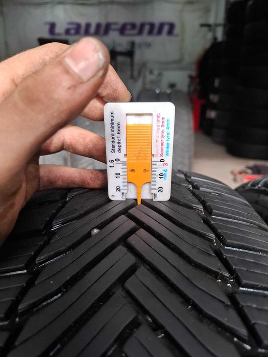 4 Зимни гуми Мишелин 215/55/17 ДОТ21 (безплатно поставяне)