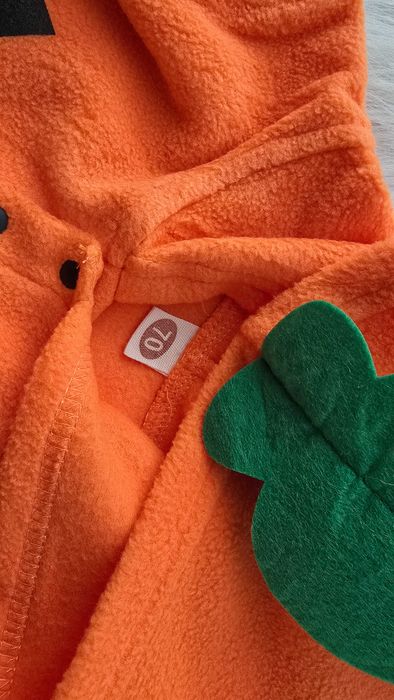 Бебешки гащеризон тиква и мече 3-6 месеца