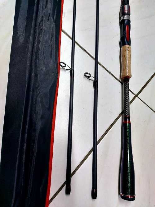 Спининг въдица Daiwa 2.40m /с два върха/5-25g,15-40g