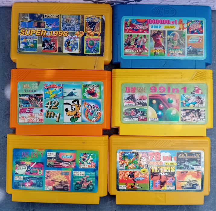 Casete joc vechi Terminator Famicom Sega Nintendo