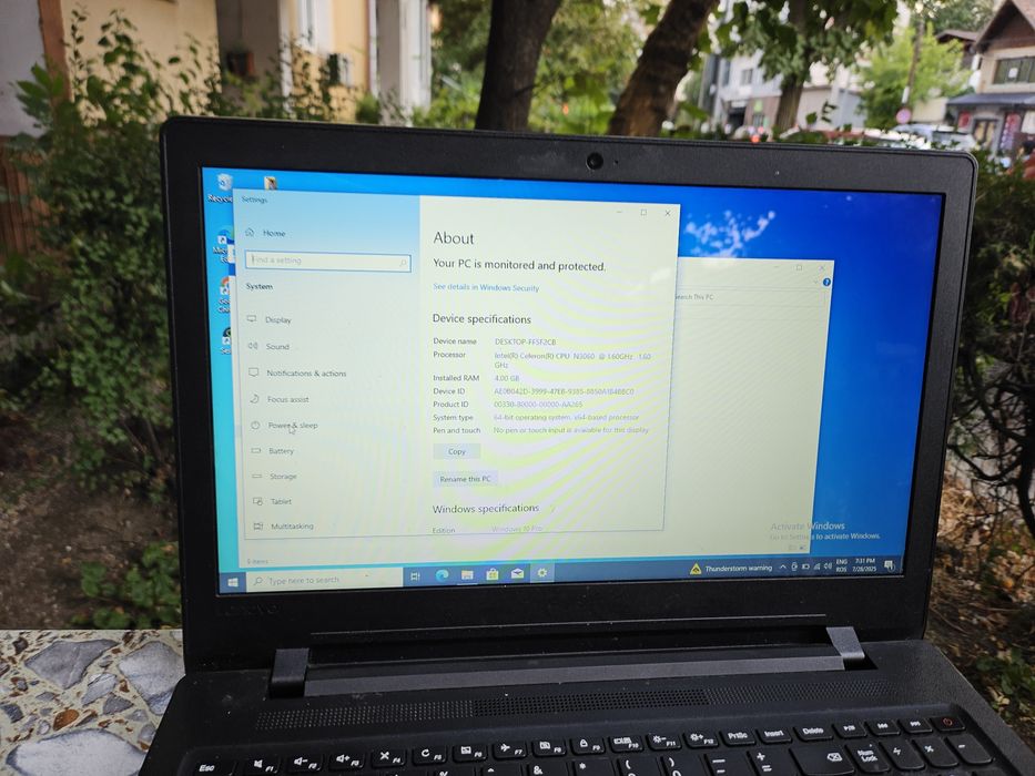 Laptop Lenovo ideapad 110