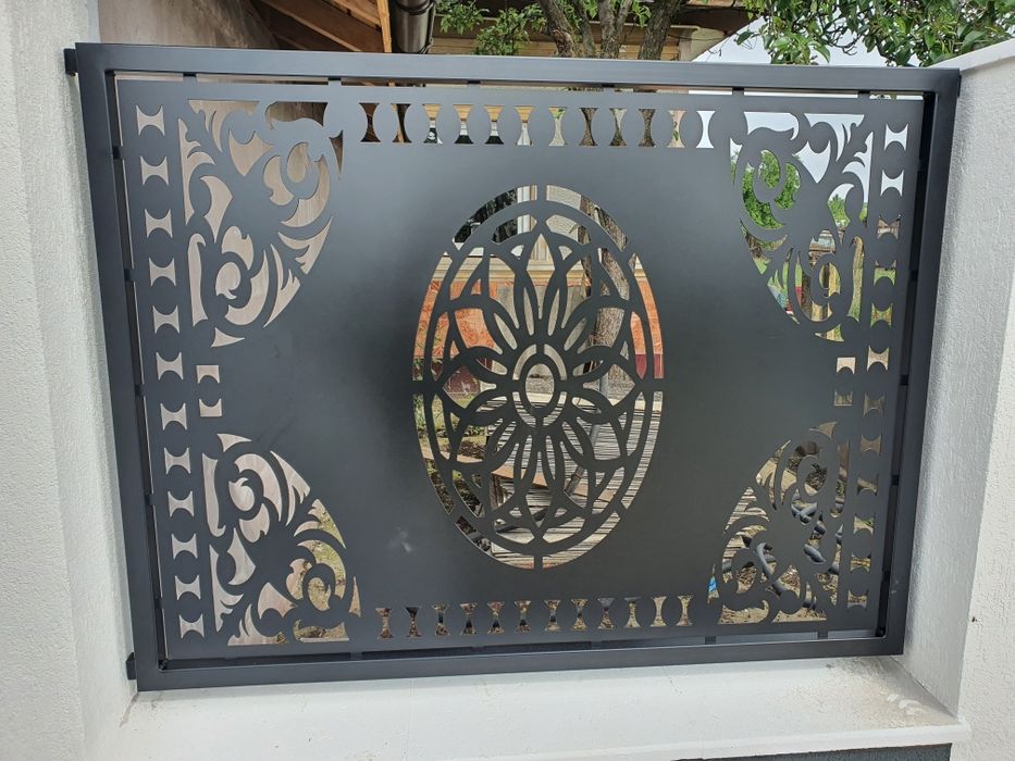 Porti si garduri tabla decupata Cnc– tabla traforata