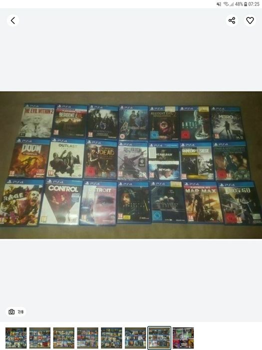 PS4 cu multe jocuri
