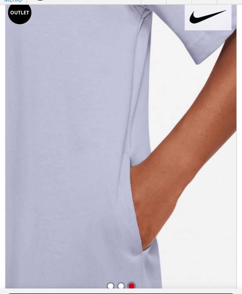 Детска NIKE Рокля G NSW TSHIRT Dress размер М 137-146 см