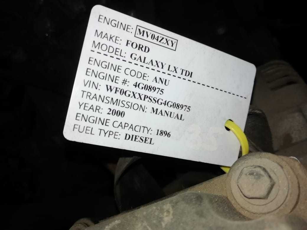 Двигатель ANU Ford Galaxy lx tdi Форд Гэлакси