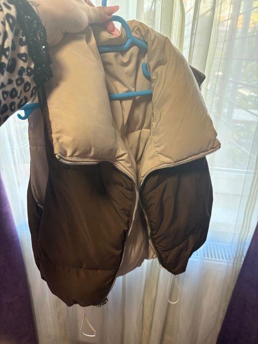 vestă damă , din fâș, cu două fețe