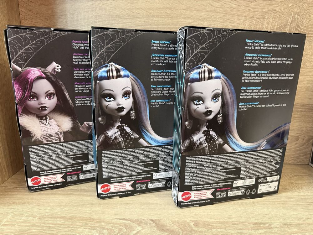 Monster High Reel Drama Clawdeen Wolf & Frankie Stein