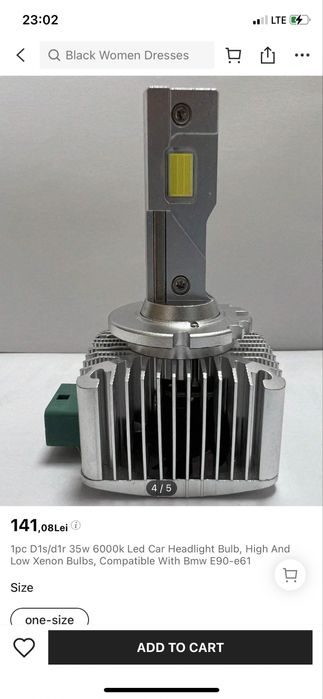 Leduri auto D1S si H7, D2S si H4