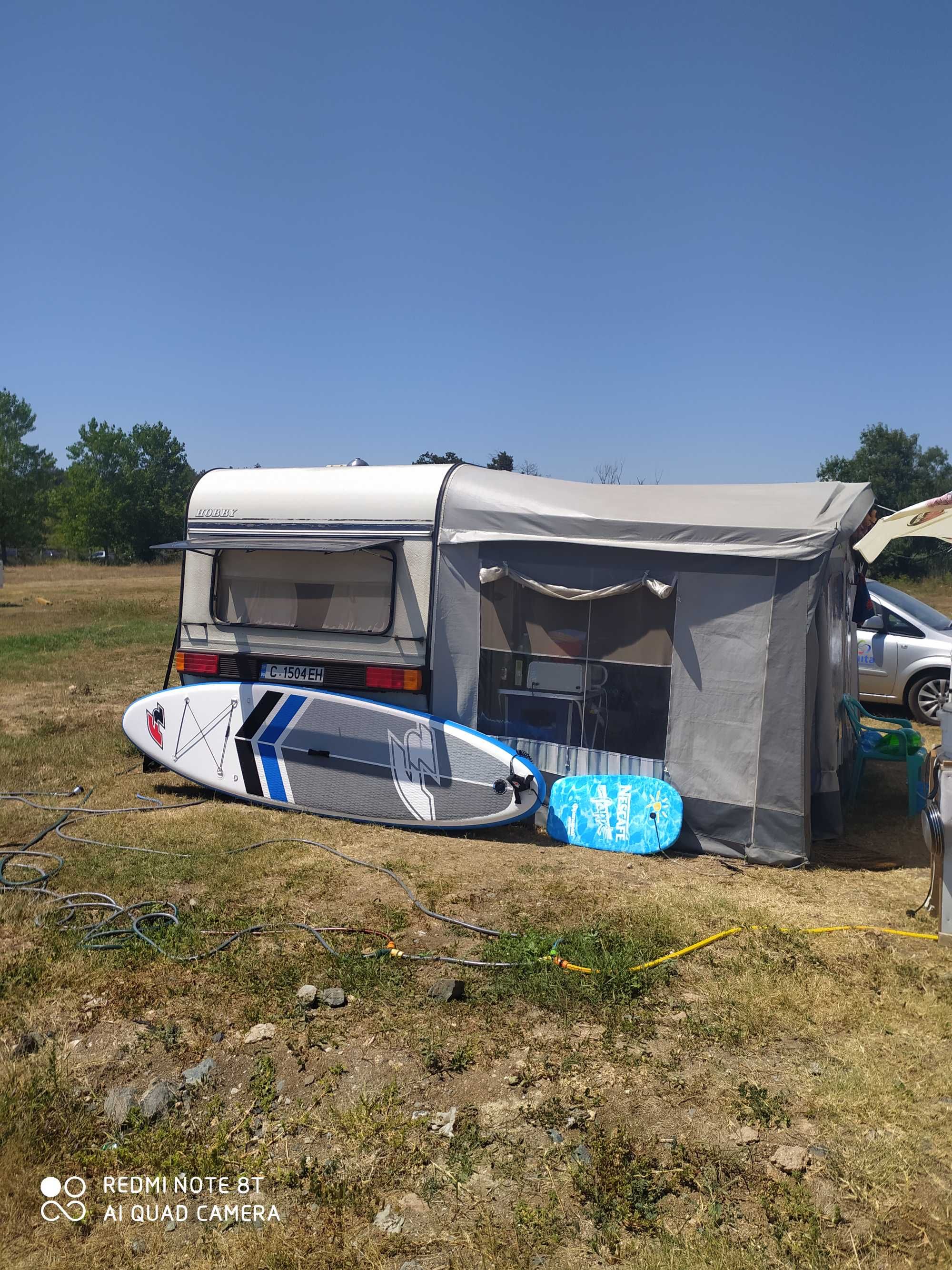 Каравана Hobby  De luxe