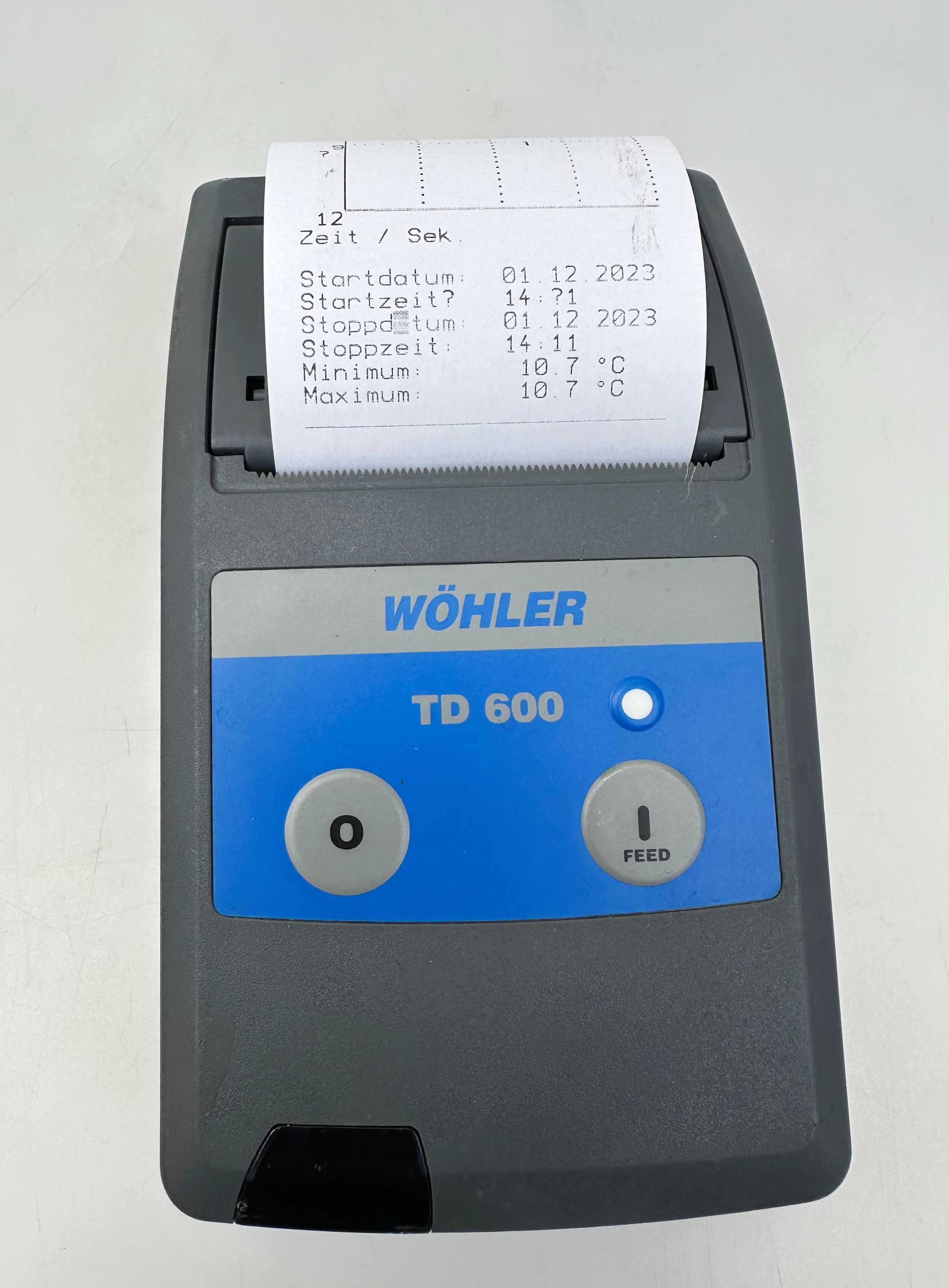 WÖHLER DC 430 - Уред за измерване херметичност