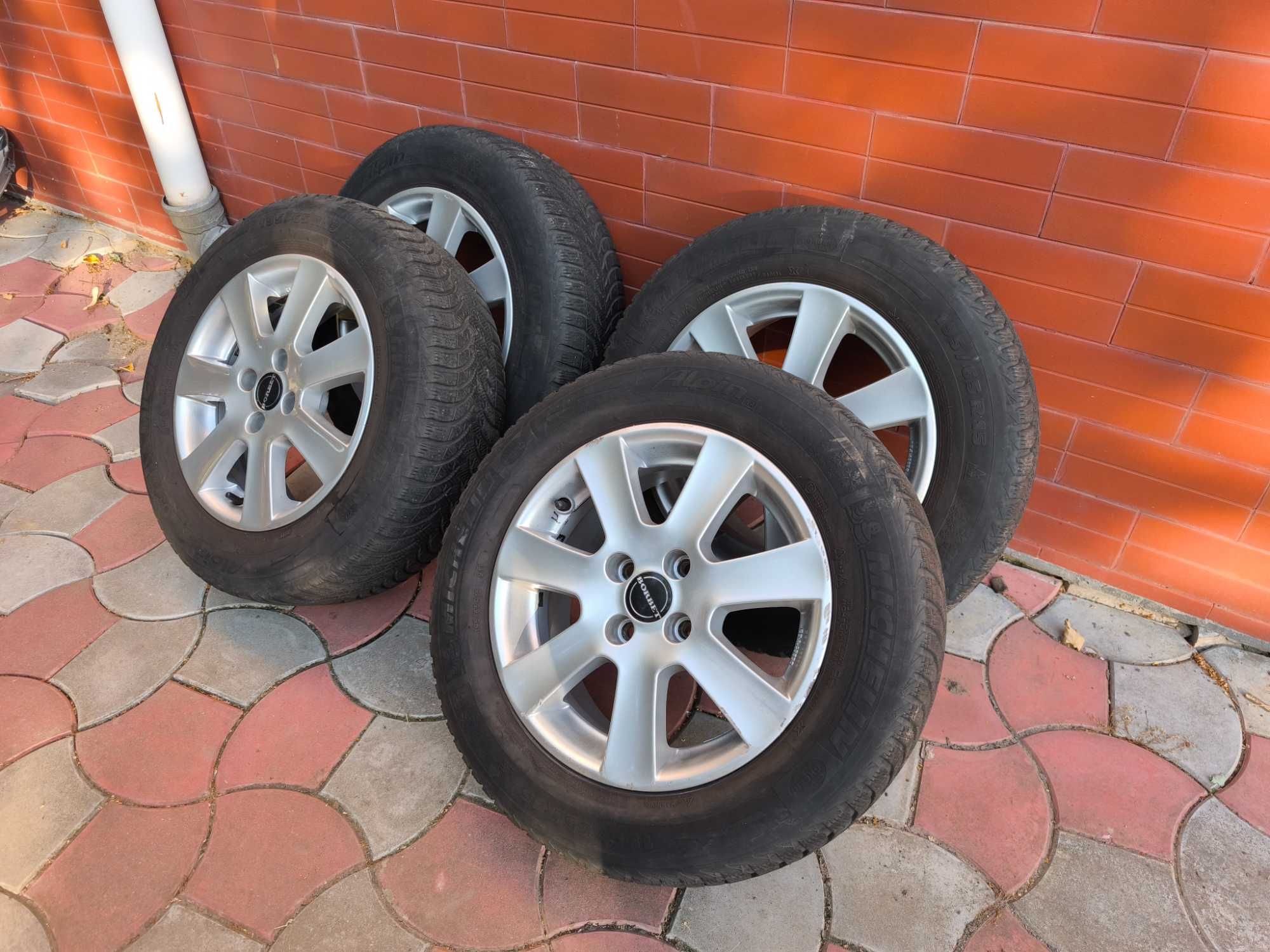 Jante aliaj  Dacia Logan/Sandero/Lodgy 195/65/R15 Michelin -M+S /iarna