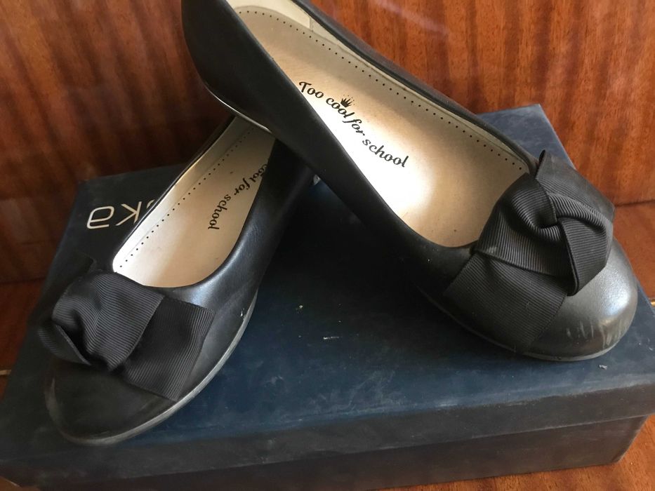 Туфли для школы. Кожаные